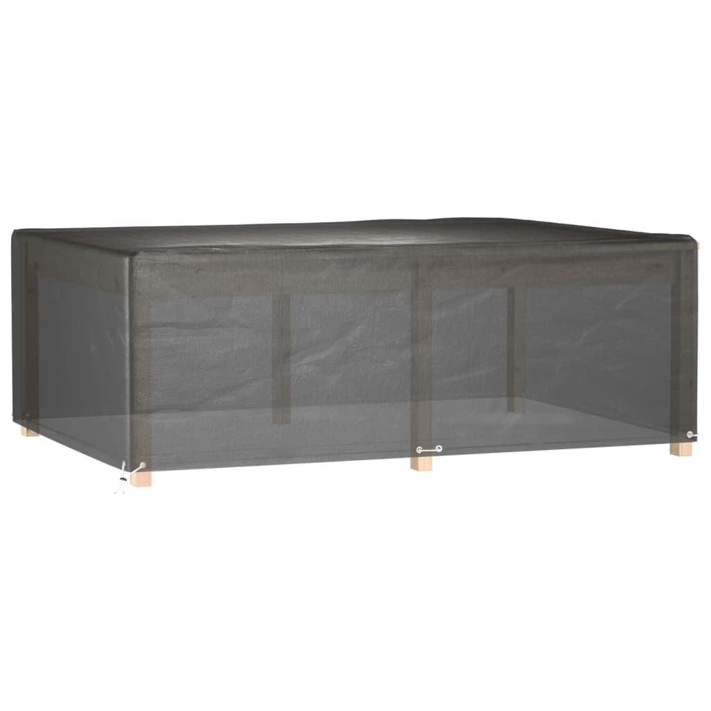 Garden Furniture Cover 12 Eyelets 230x165x80 cm Rectangular