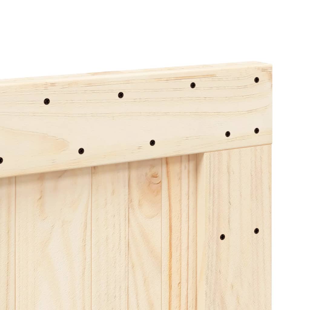 Headboard 80x104 cm Solid Wood Pine